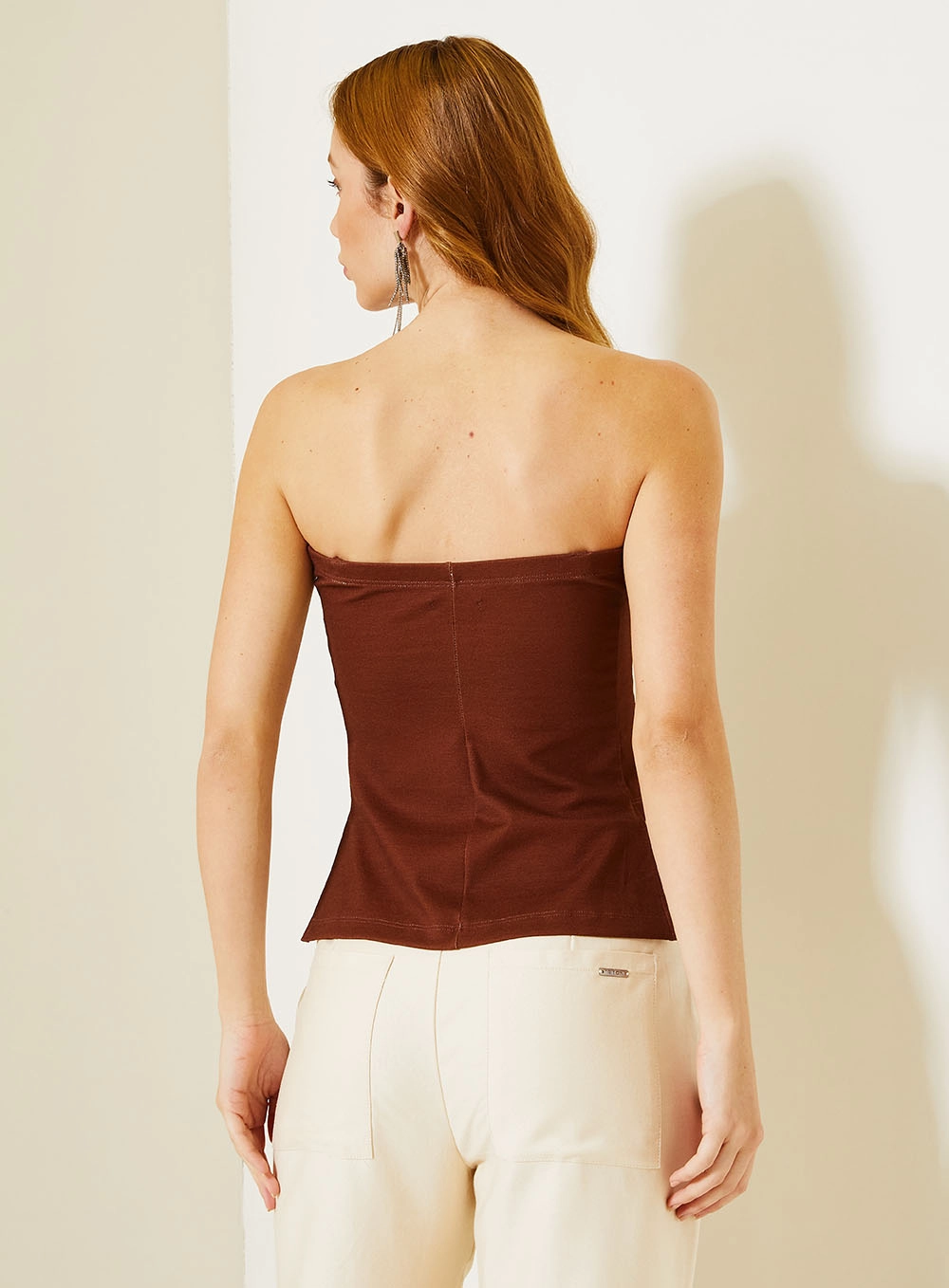 Blusa Comfort Mosaic Com Recorte Costas Estampados 2