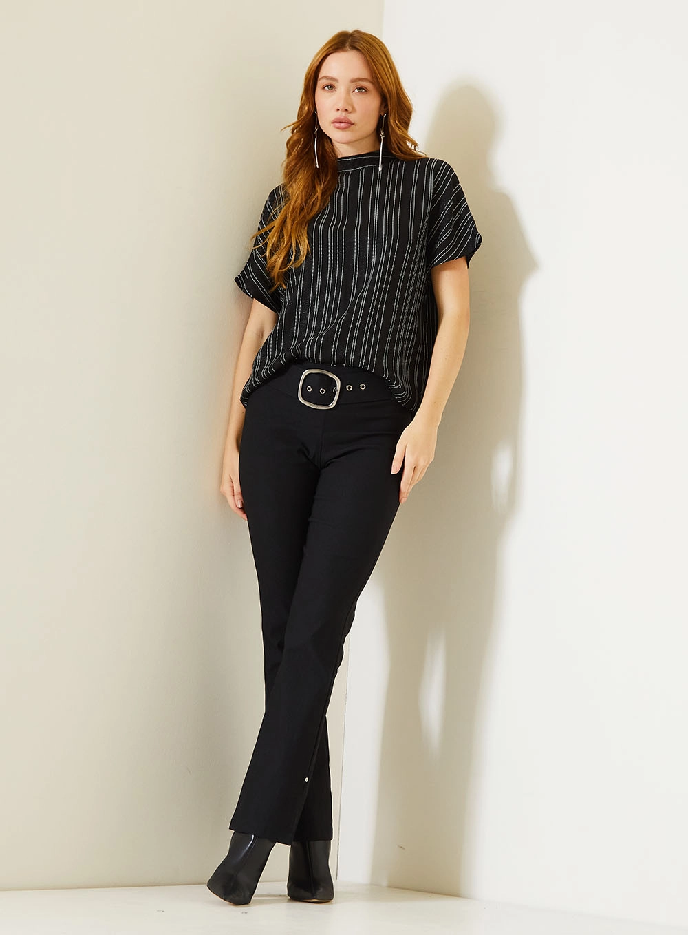 Blusa Feminina Estampada Comfort Com Manga Curta Estampados 4