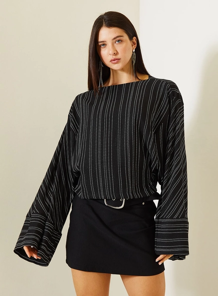 Blusa Feminina Estampada Comfort Com Manga Longa
