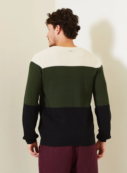 Suéter Tricô Masculino Fleece