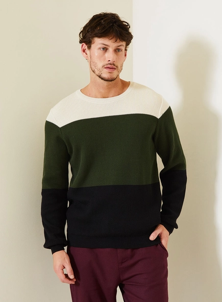 Suéter Tricô Masculino Fleece