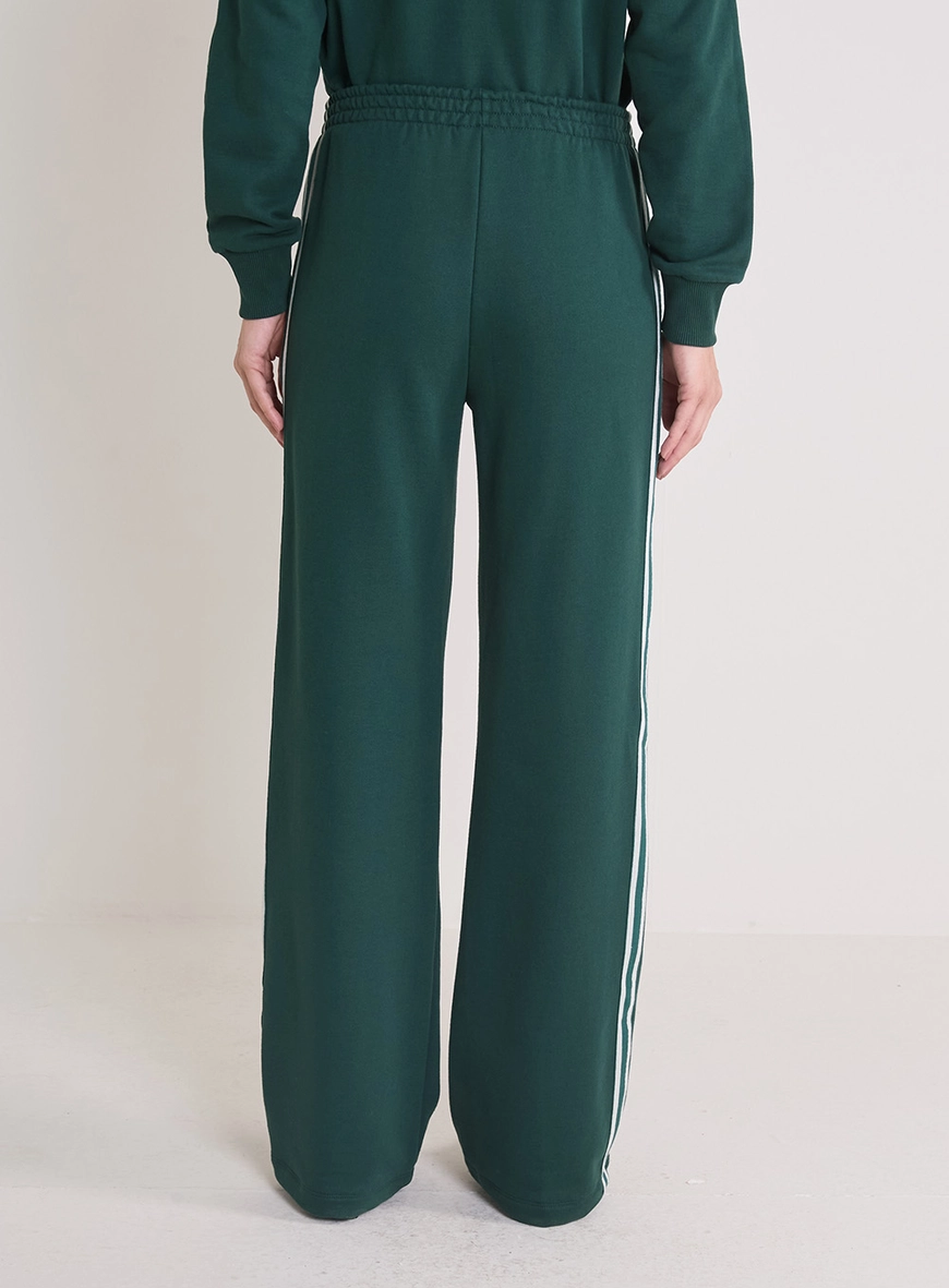 Calça Moletom Feminina Reta Verde