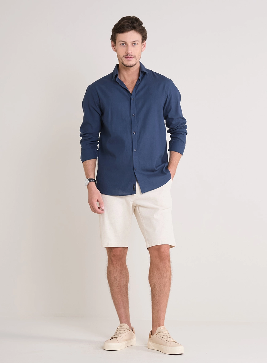 Bermuda Sarja Masculina - Benjamin Off