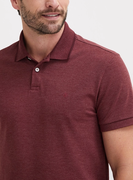 Polo Masculina Muscle Com Bordado