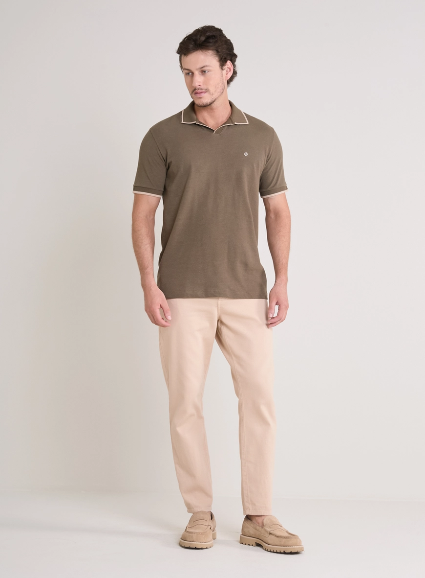 Polo Masculina New Box Cubana Verde