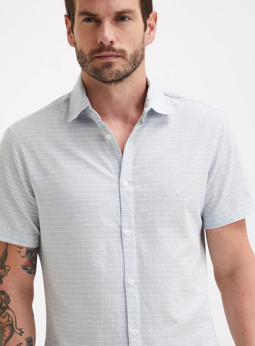 Camisa Masculina Listrada St Barths Estampados