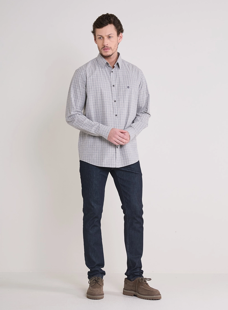 Camisa Masculina Relax Essential Xadrez Estampados