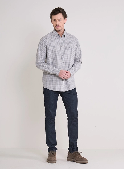 Camisa Masculina Relax Essential Xadrez