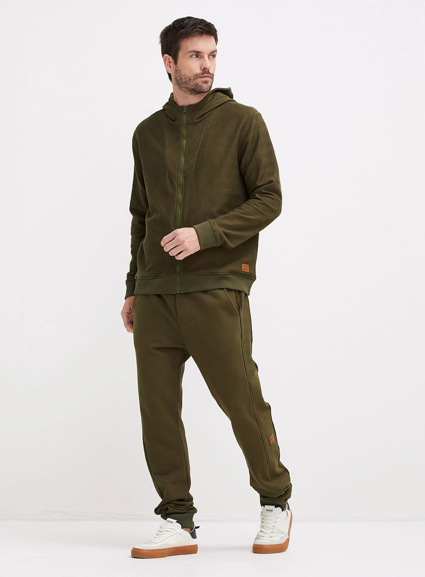 Jaqueta Masculina New Comfort Com Capuz Verde