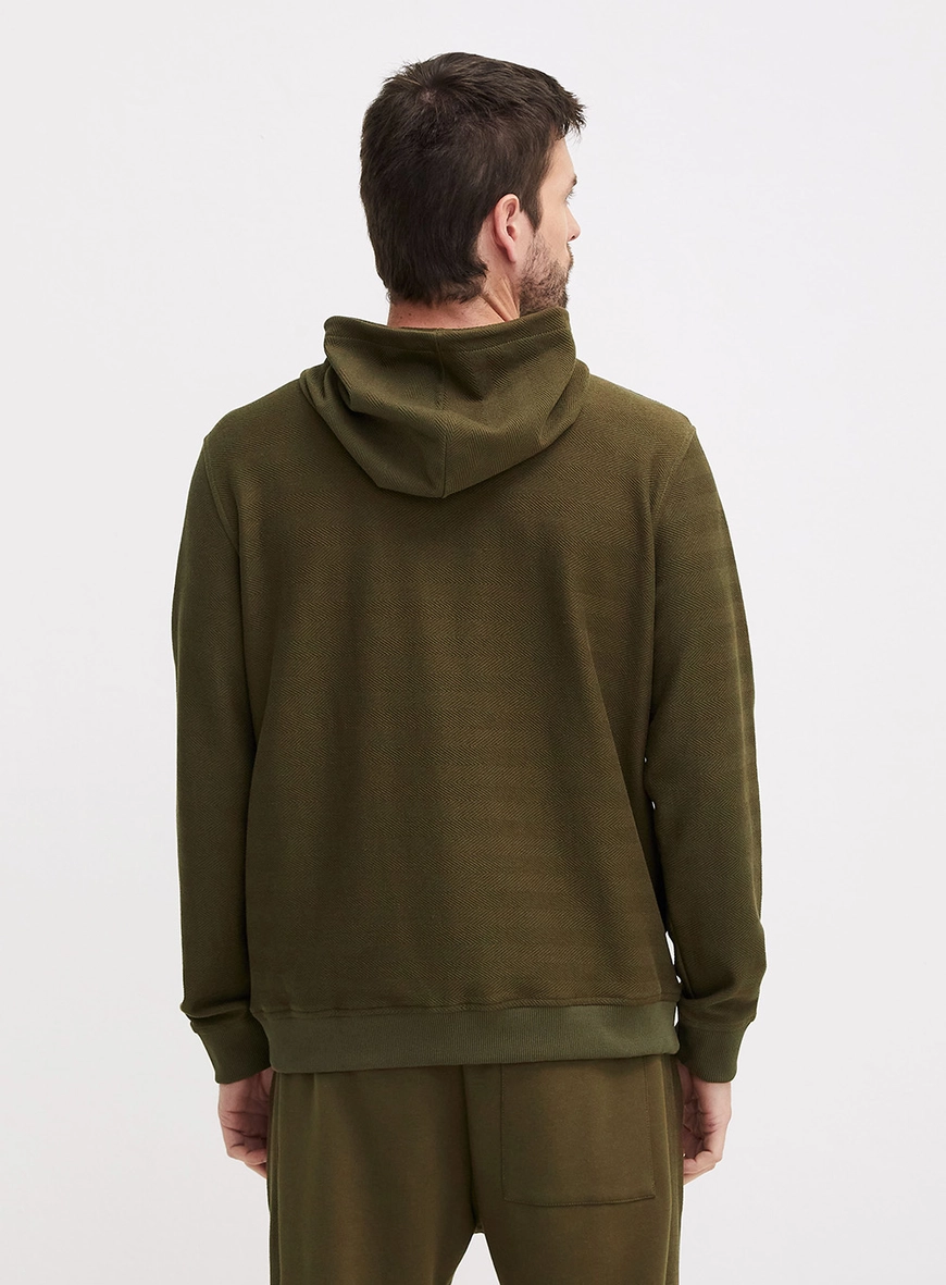 Jaqueta Masculina New Comfort Com Capuz Verde