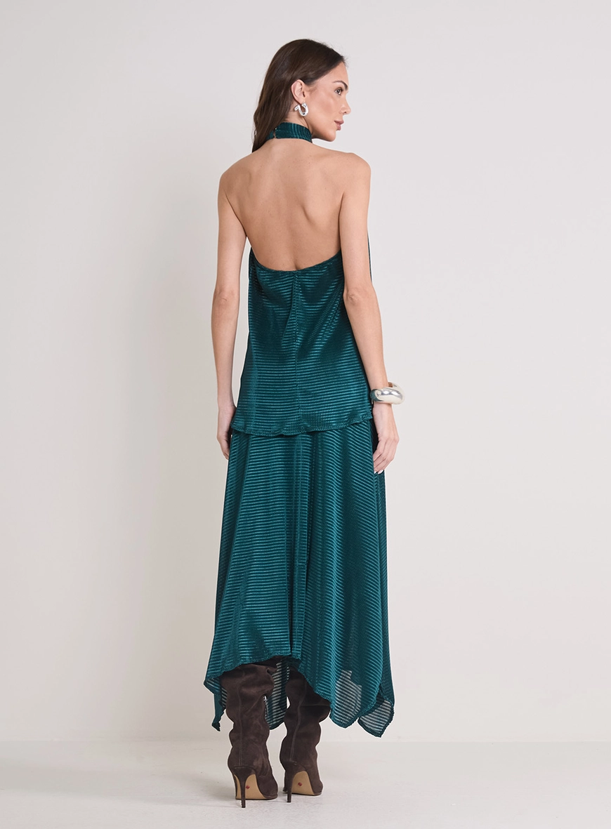 Blusa Solta Frente Única Verde