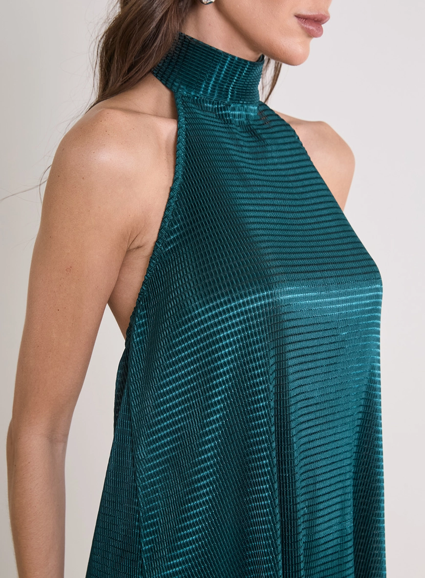 Blusa Solta Frente Única Verde