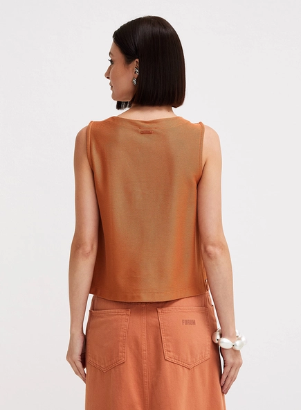 Blusa Solta Texturizada