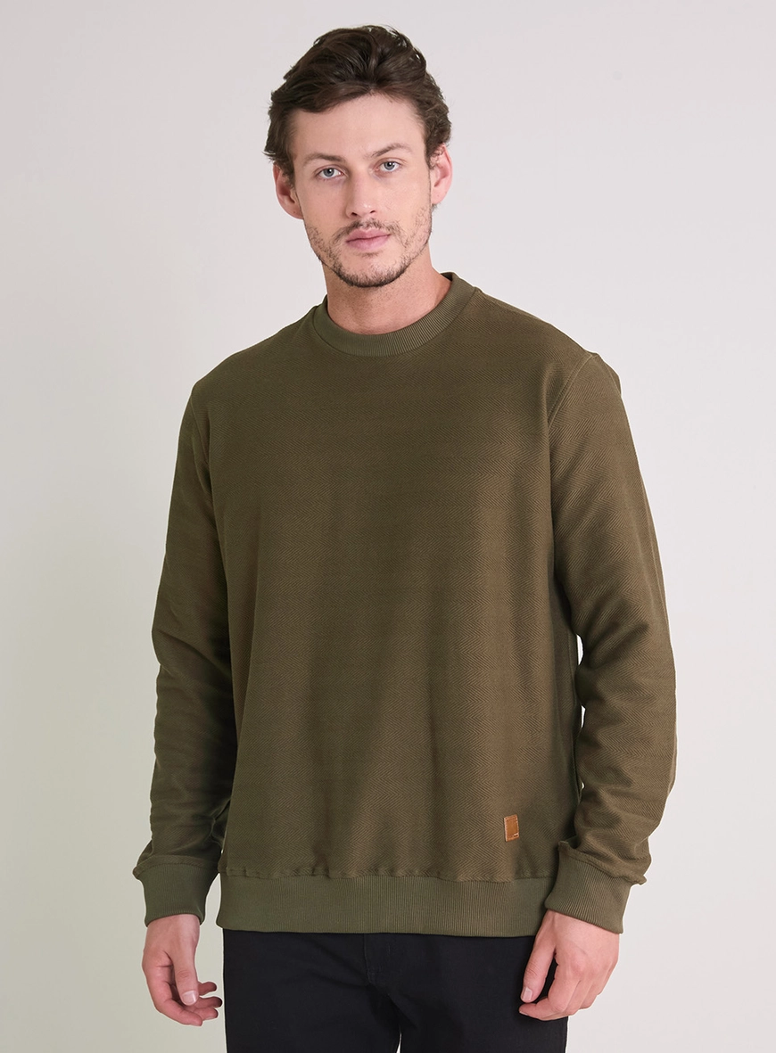 Blusão Masculina New Comfort Básico Verde