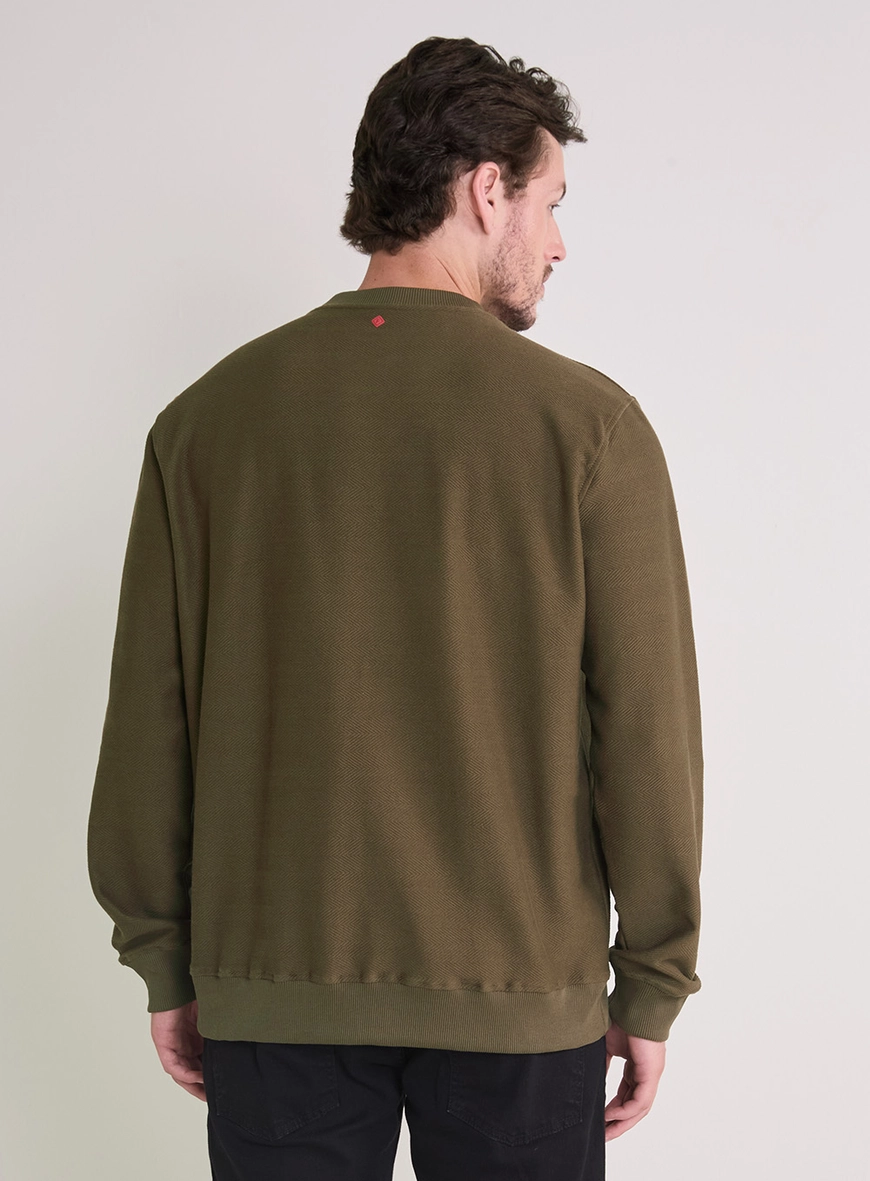 Blusão Masculina New Comfort Básico Verde