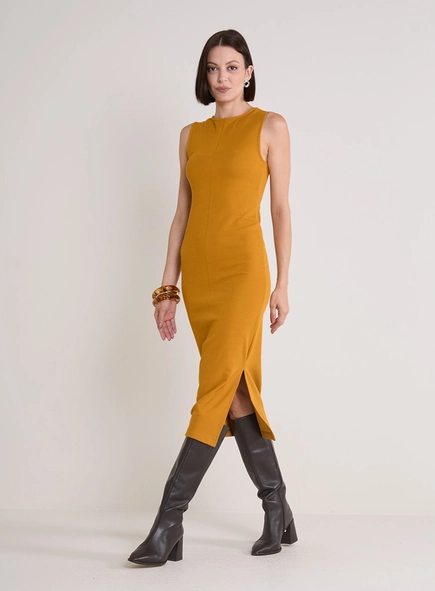 Vestido Midi Justo