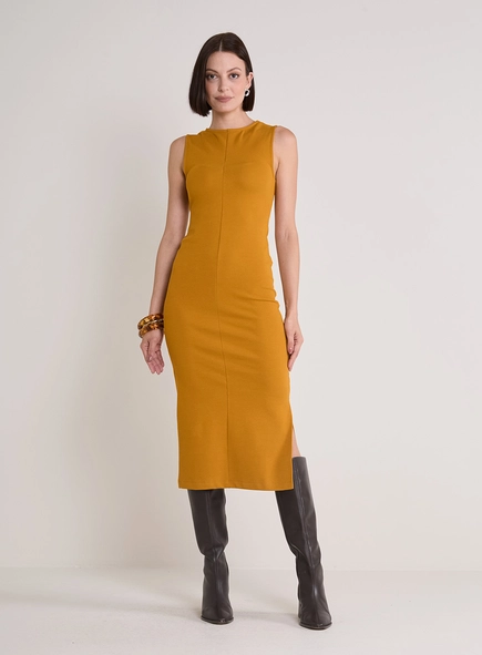 Vestido Midi Justo