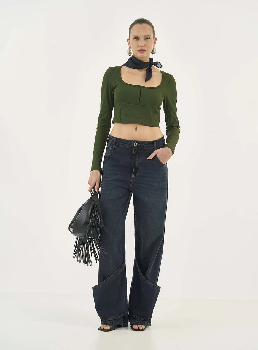 Top Malha 1 Feminino Colcci Jeans