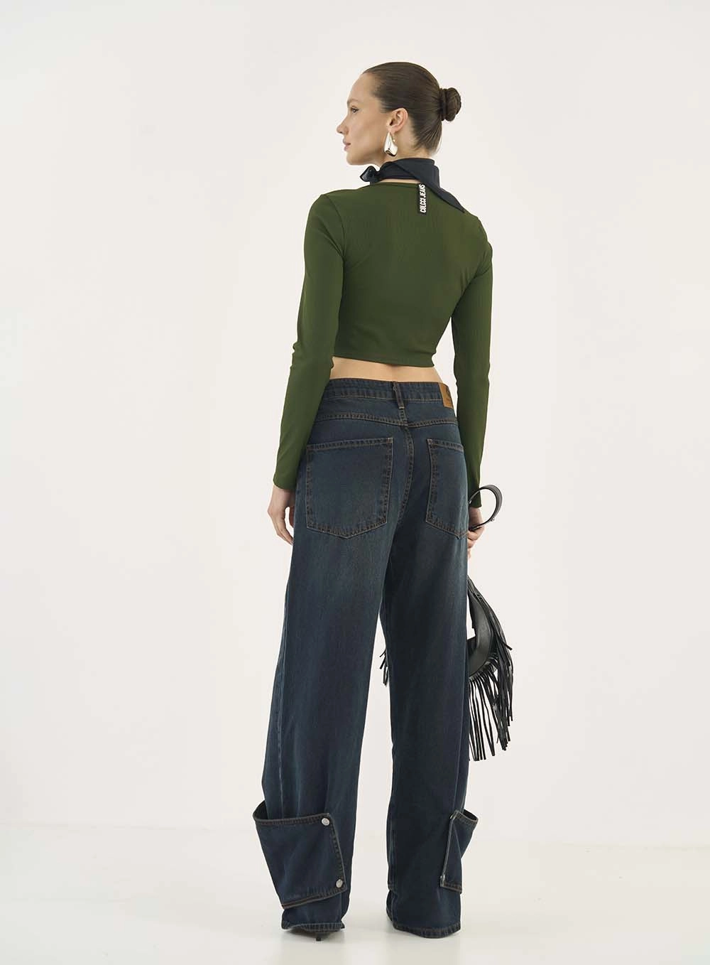 Top Malha 1 Feminino Colcci Jeans Verde