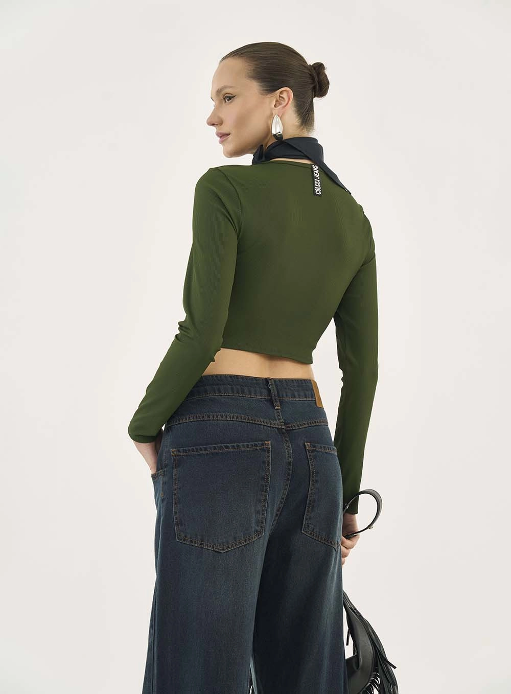 Top Malha 1 Feminino Colcci Jeans Verde