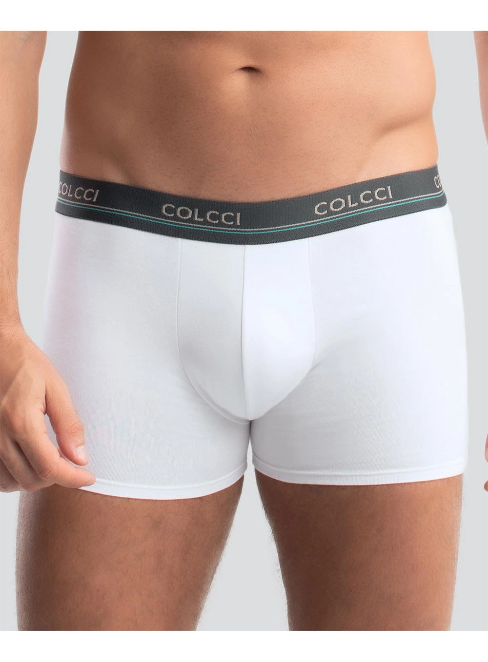 Boxer Cotton Colcci Kit 2 Pç Branco