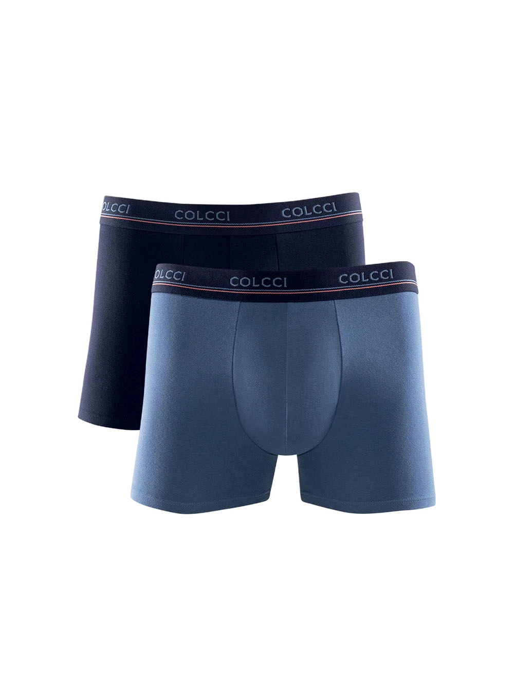 Boxer Cotton Colcci Kit 2 Pç Azul