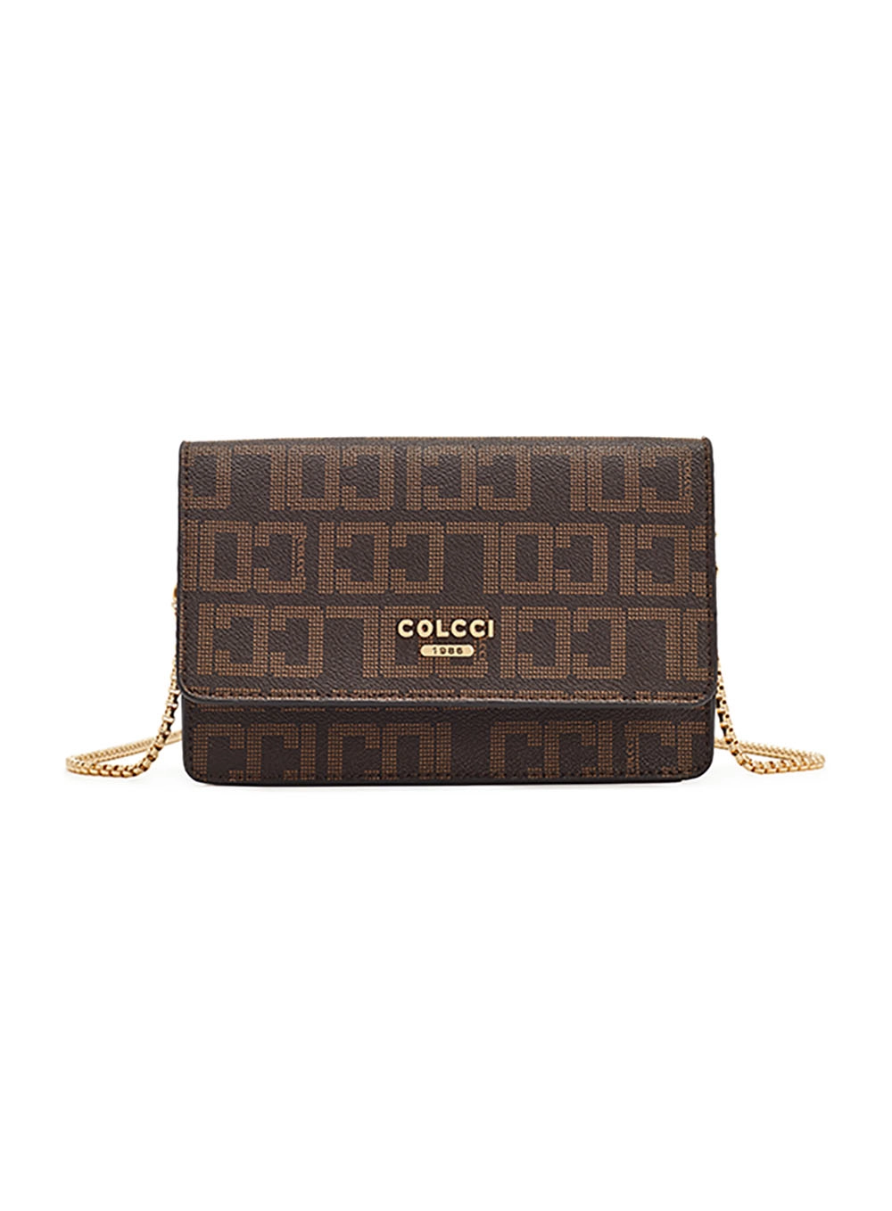 Bolsa Crossbody Logomania Café 
