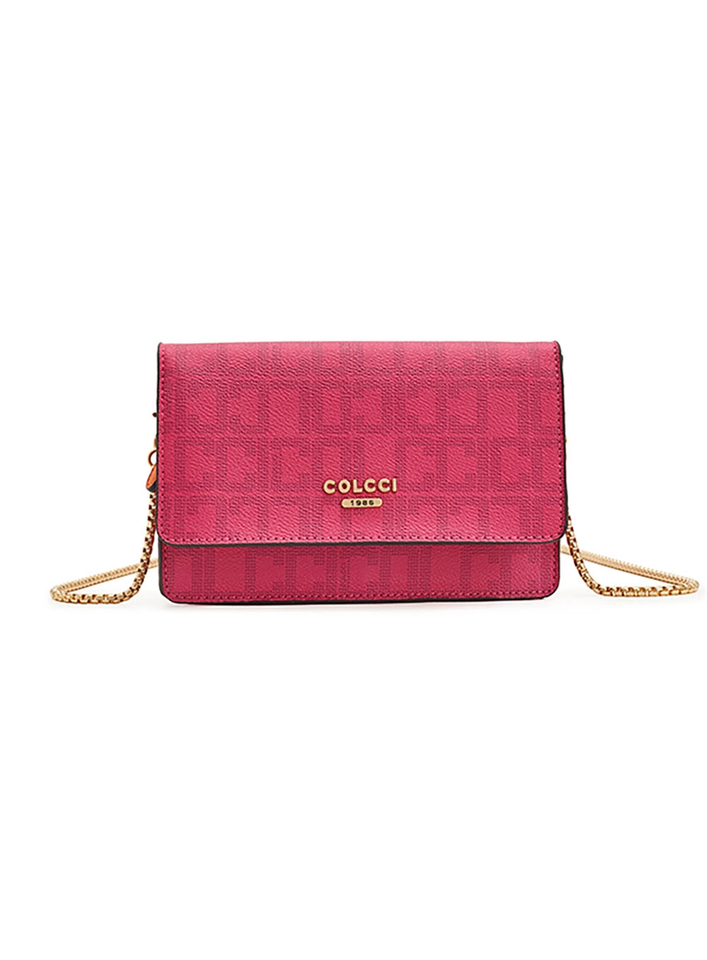 Bolsa Crossbody Logomania Rosa