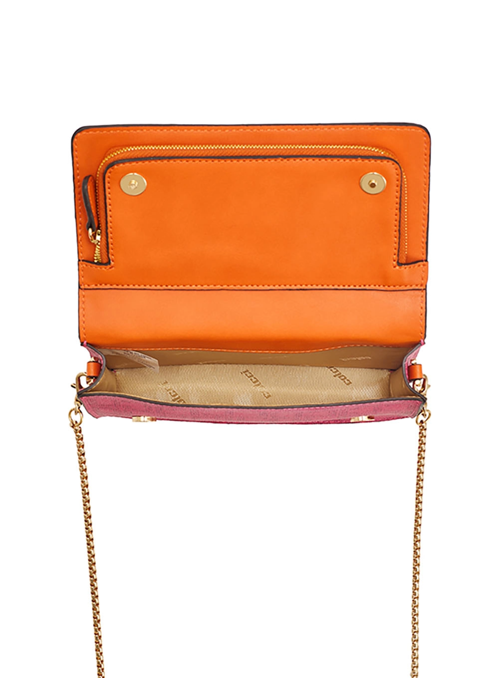 Bolsa Crossbody Logomania Rosa