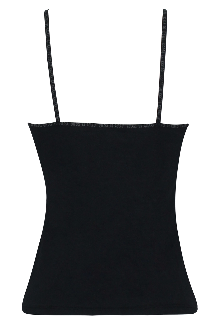 Camisete Em Algodão Com Elástico Personalizado Preto