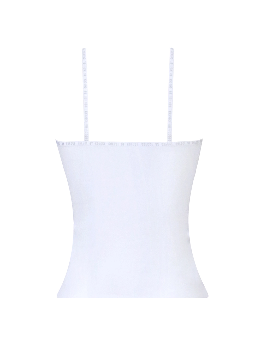 Camisete Em Algodão Com Elástico Personalizado Branco