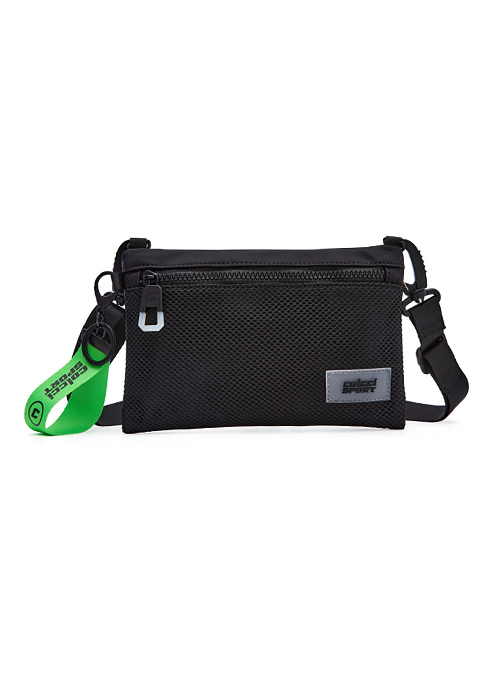 Bolsa Colcci Fem Flat Sports Nylon Preto
