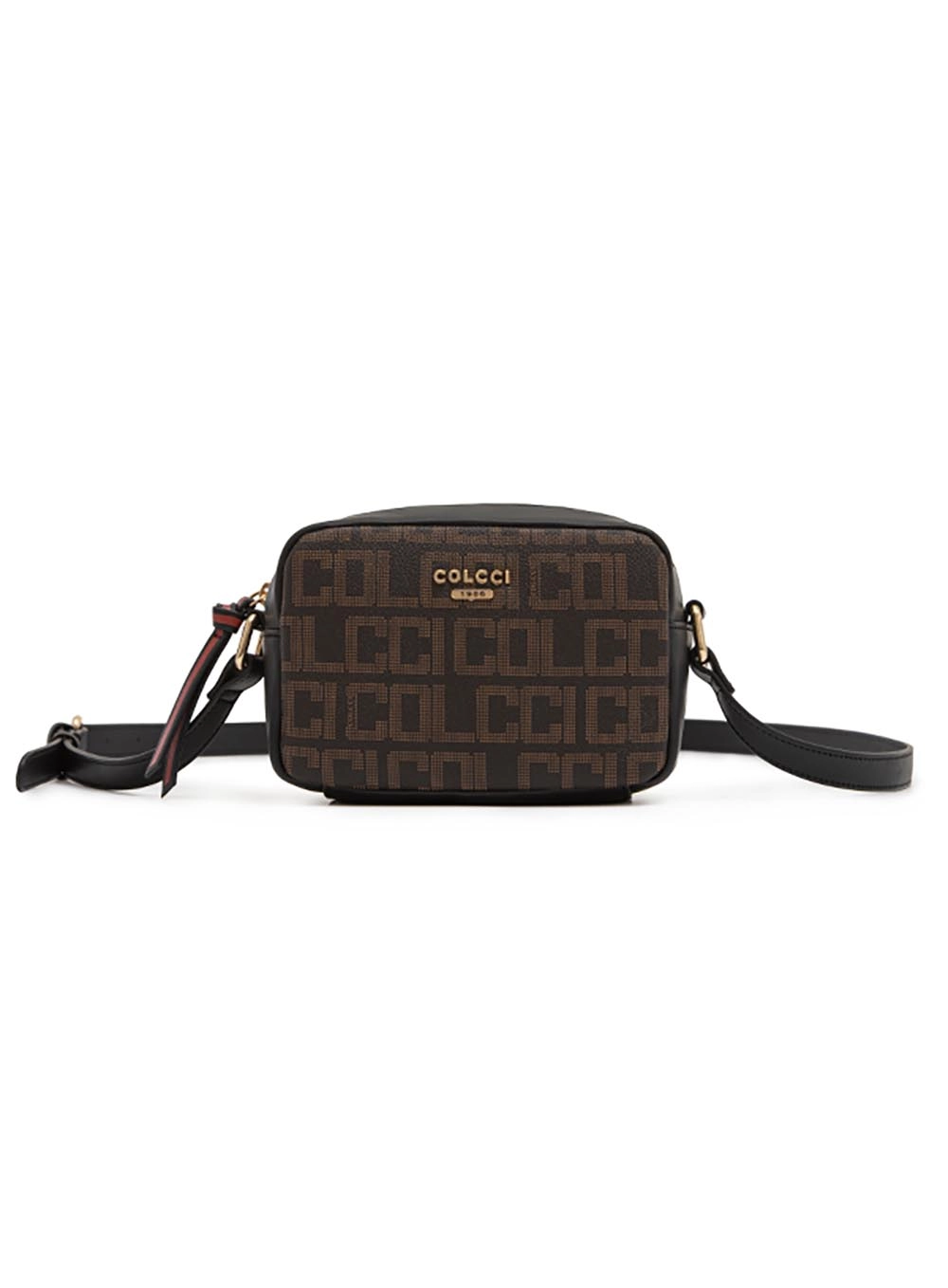 Bolsa Camera Bag Logomania Cafe