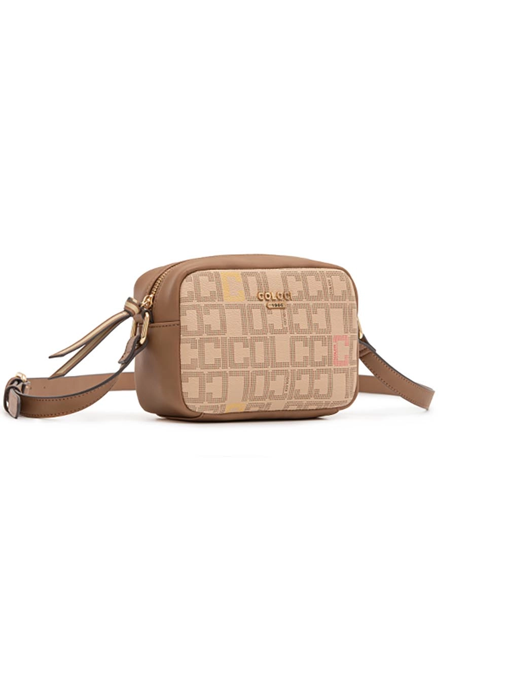 Bolsa Camera Bag Logomania Bege
