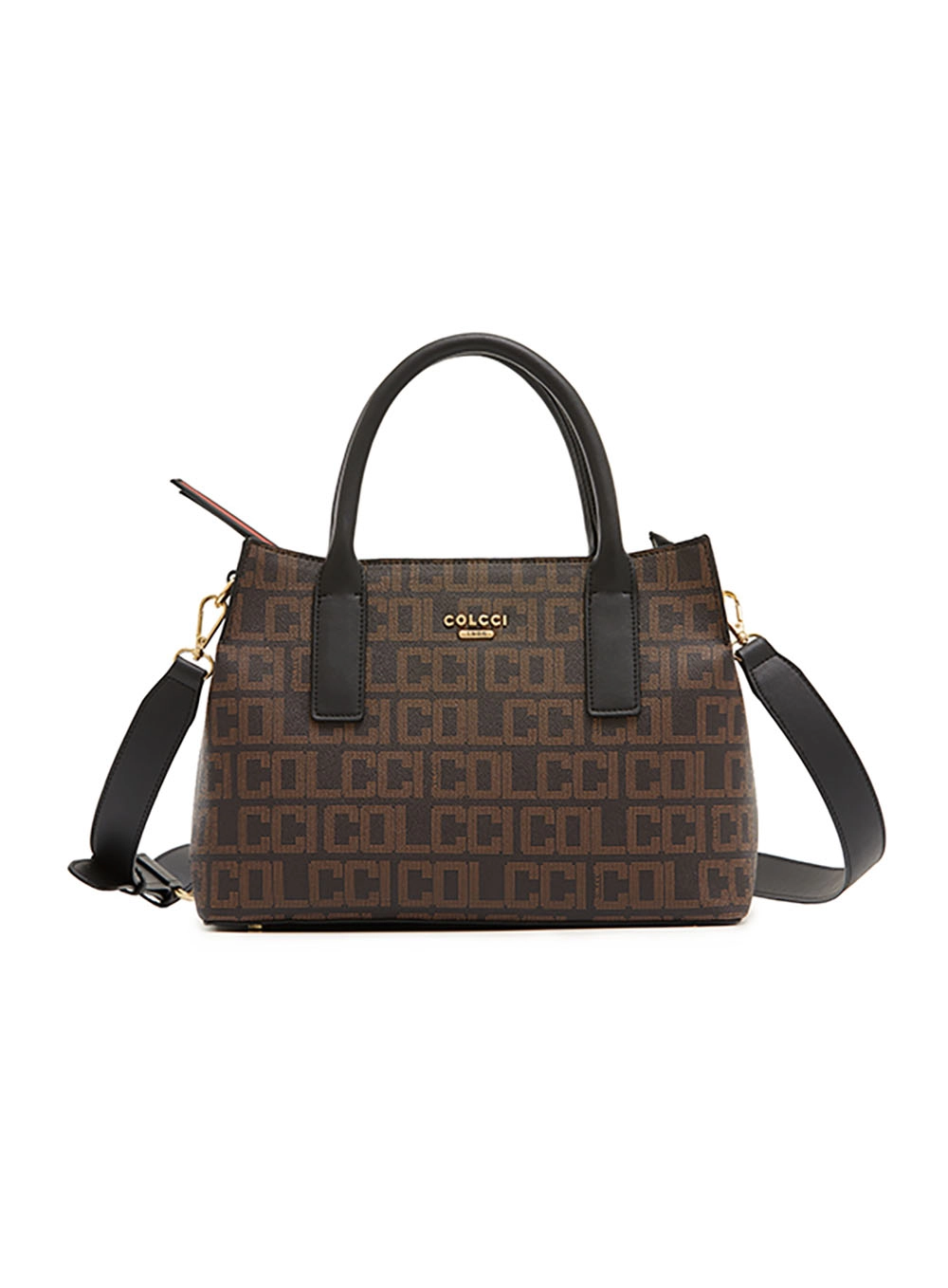 Bolsa Tote Logomania Café