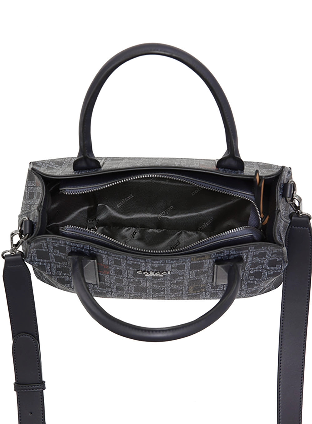 Bolsa Tote Logomania Azul
