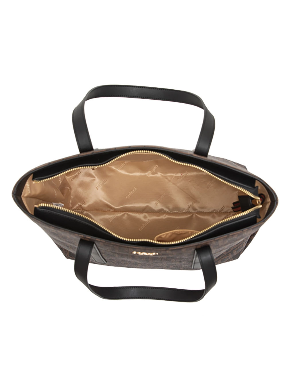 Bolsa Shopping Bag Logomania Café
