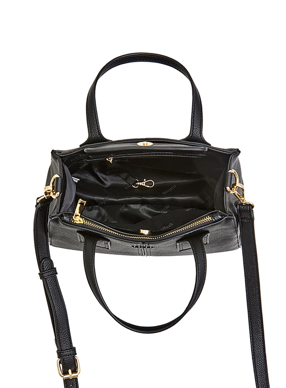 Bolsa Tote Floater Alça Dupla Preto