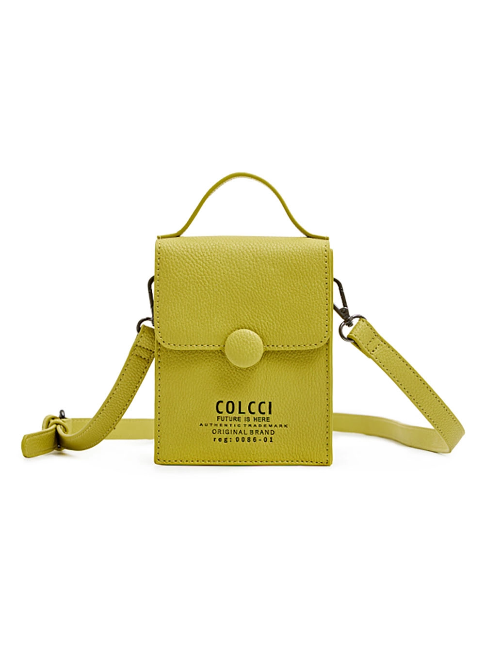 Bolsa Crossbody Floater Com Alça Dupla Verde