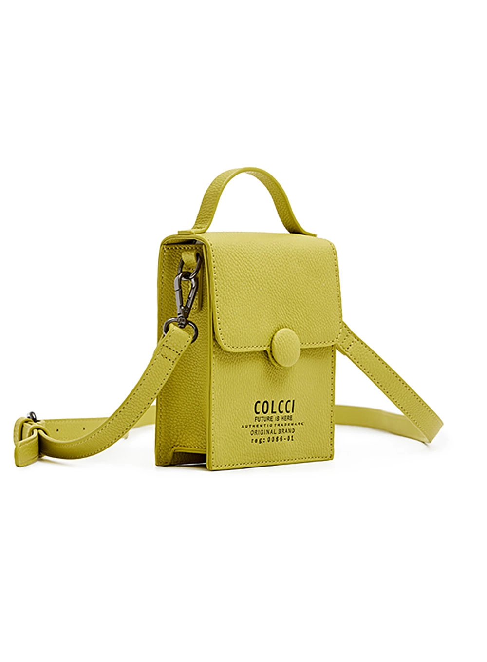 Bolsa Crossbody Floater Com Alça Dupla Verde