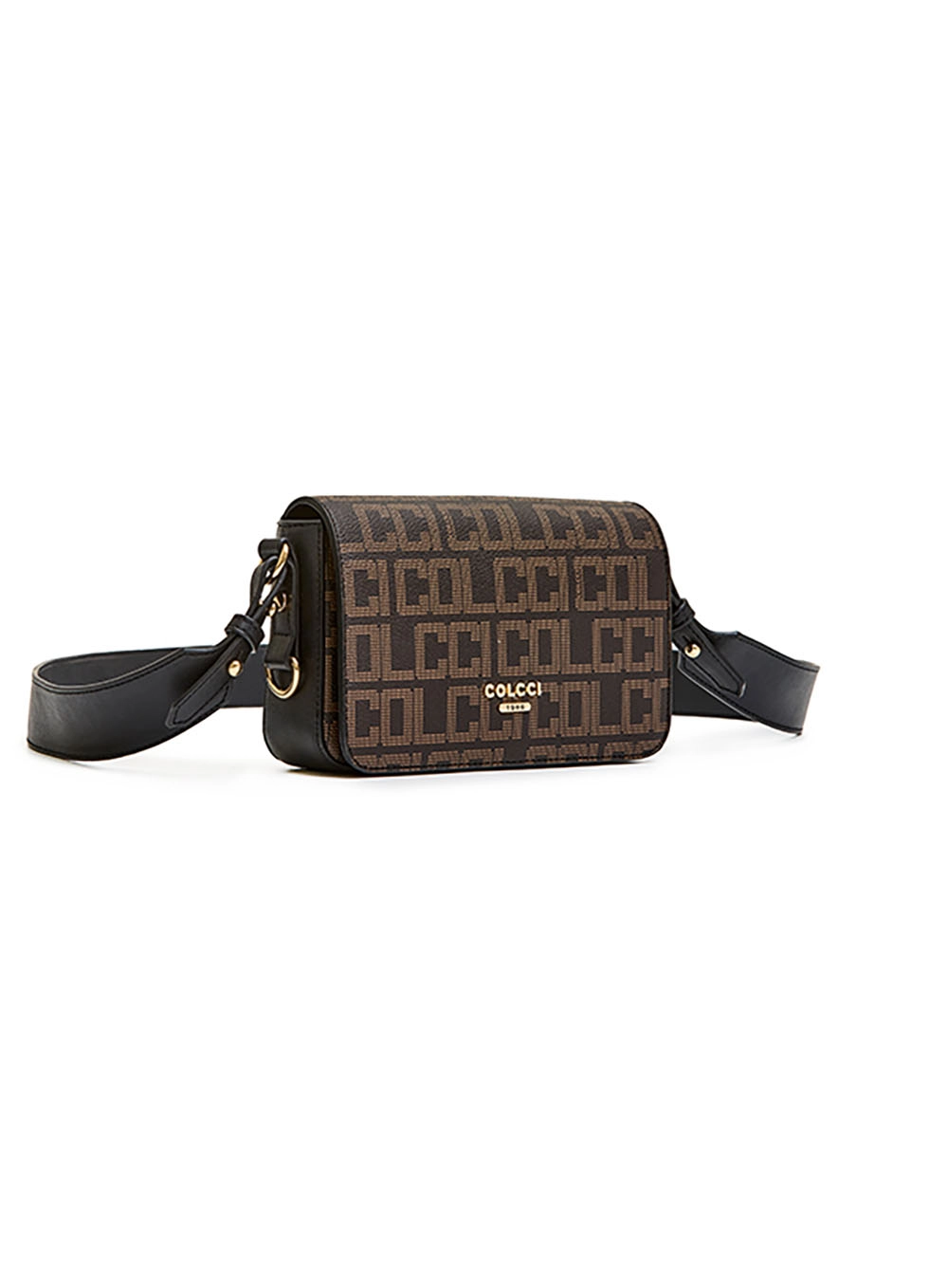 Bolsa Crossbody Logomania Marrom