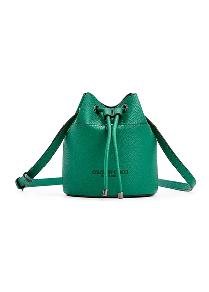 Bolsa Bucket Textura Verde