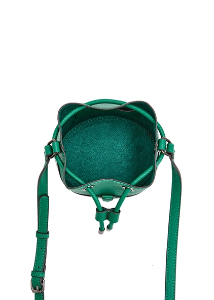 Bolsa Bucket Textura Verde