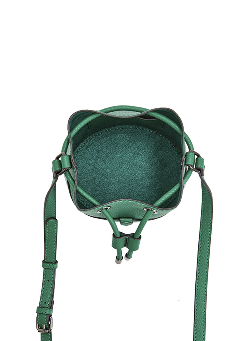 Bolsa Bucket Textura Verde