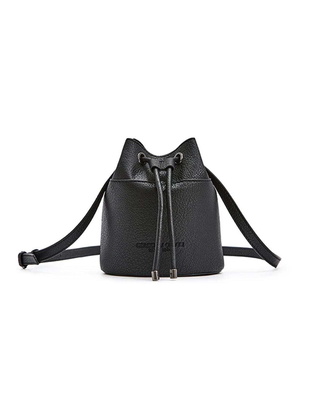 Bolsa Bucket Textura Preto