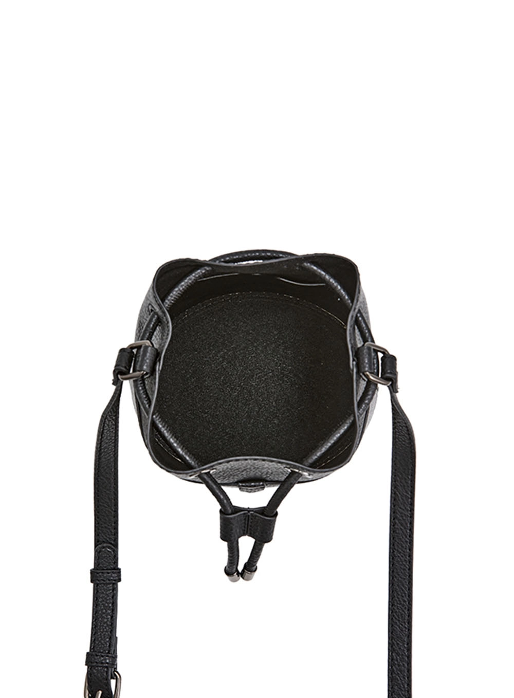 Bolsa Bucket Textura Preto
