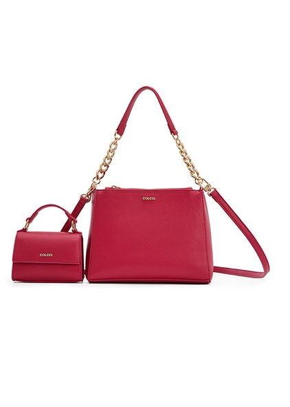 Bolsa Colcci Fem Multi Bag Floater Vermelho