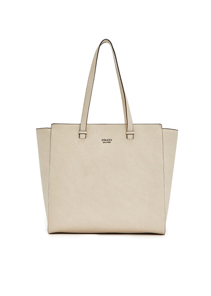 Bolsa Colcci Fem Shopper Textura Off White