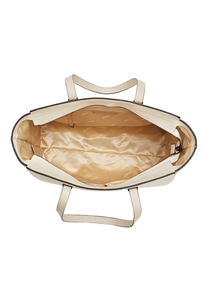Bolsa Colcci Fem Shopper Textura Off White