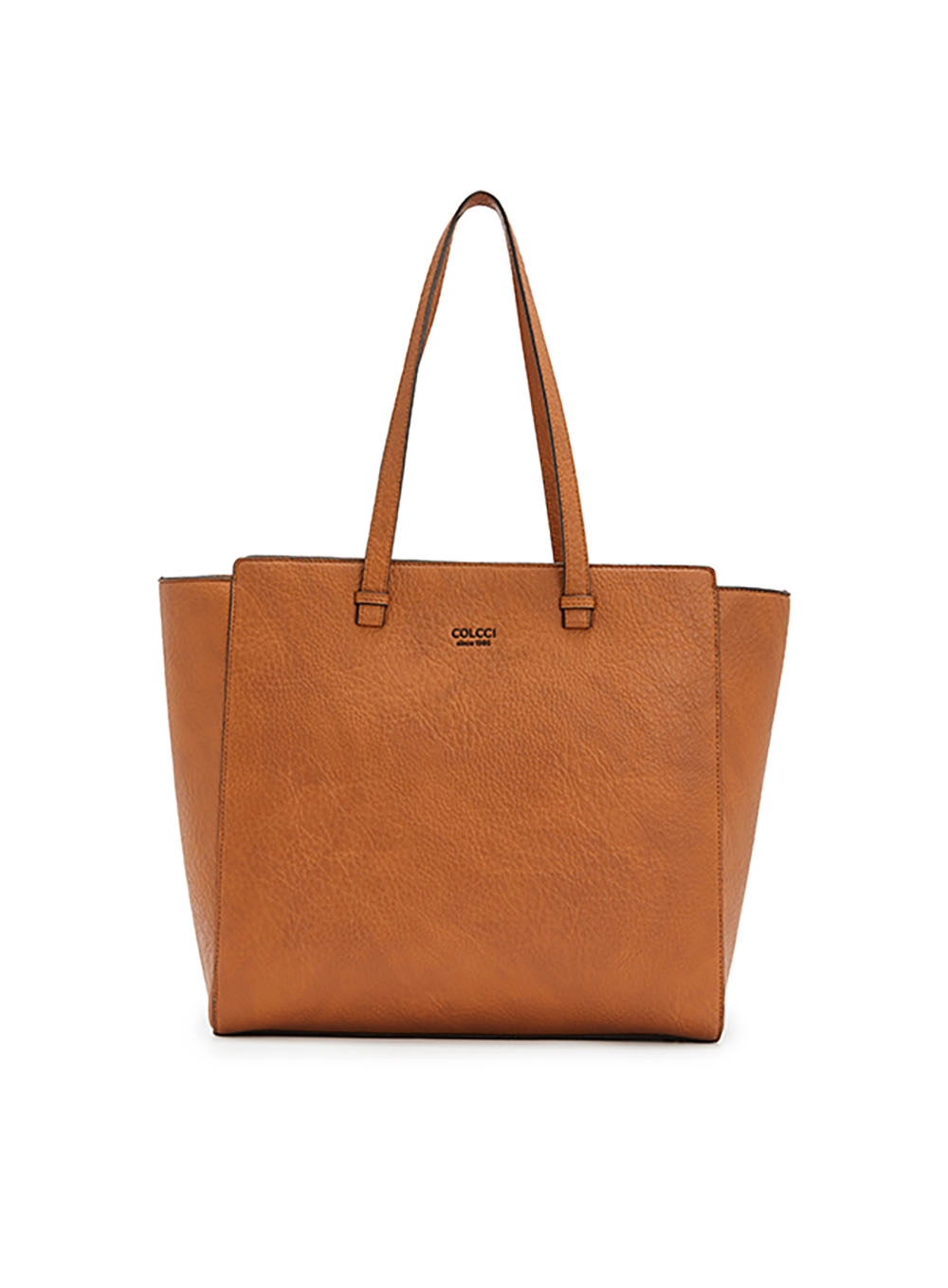 Bolsa Colcci Fem Shopper Textura Marrom